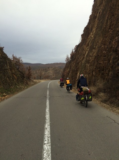 Once we crossed the border we descended for the rest of the day, which was nice after mostly climbing the last two days.